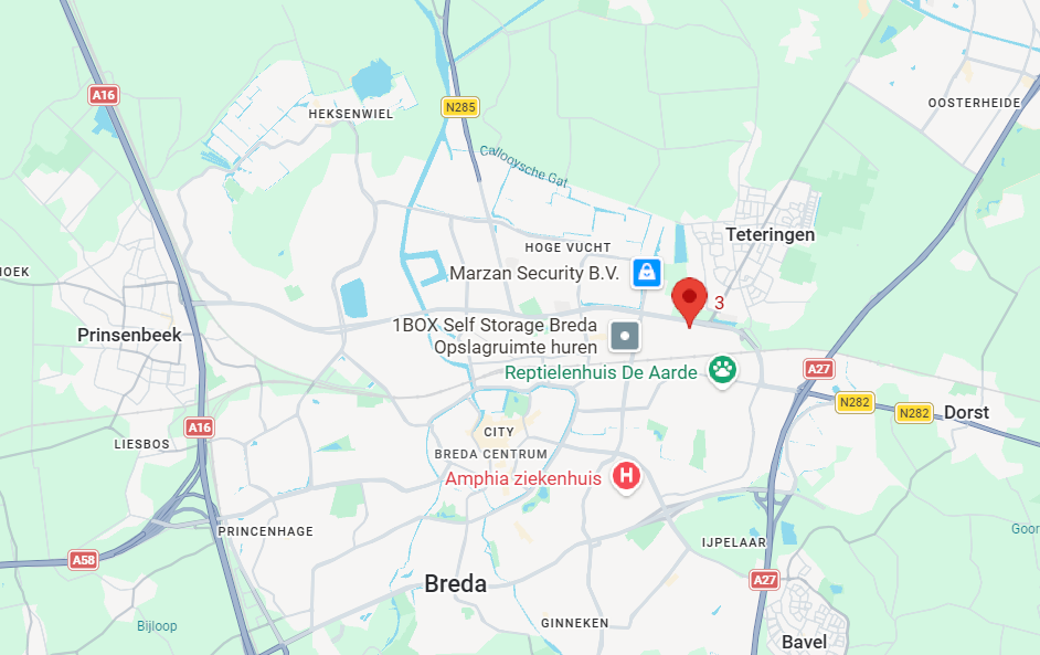 route naar elke mastwijk breda